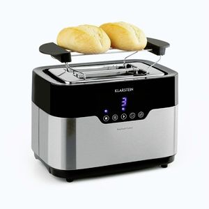 Imagine Klarstein Arabica prăjitor 920W, afișaj LED, panou tactil, inox