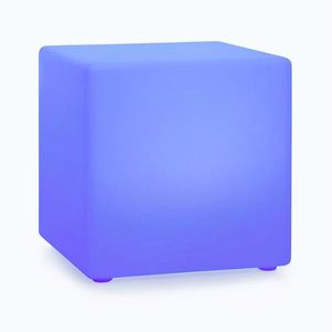 Imagine Blumfeldt Shinecube XL cub luminos 40x40x40cm LED 16 culori 4 moduri de lumină alb
