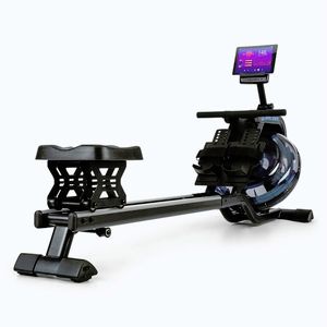 Imagine Capital Sports Flow M2, aparat de vâslit cu apă, calculator de antrenament, până la 150 kg