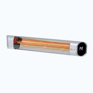 Imagine Blumfeldt Dark Wave, încălzitor cu infraroșu, 2000W, tub de carbon placat cu aur, IP65, aluminiu
