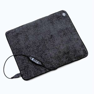 Imagine OneConcept Magic Carpet DLX, covor de încălzire, 4 niveluri de temperatură 60 x 70 cm, 100 W, temporizator, antracit