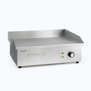 Imagine Klarstein Grillmeile 3000R, grătarul electric, 3000 W, placă de grill, 54, 5 x 35 cm, striat
