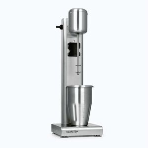 Imagine Klarstein Kraftpaket, mixer pentru cocktail cu lapte, proteinelor, 80 W, oțel inoxidabil, argintiu
