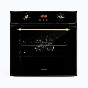 Imagine Klarstein Elizabeth, cuptor încorporat, design retro, 6 funcții, 50 - 250 ° C, negru