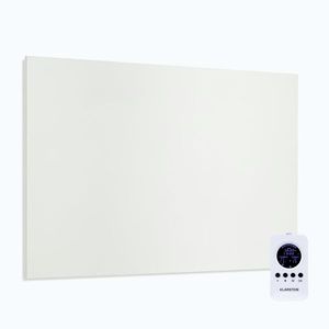 Imagine Klarstein Wonderwall Air Infinite, încălzitor cu infraroșu, 90 x 60 cm, 580 W, montat pe perete, telecomandă, alb