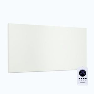 Imagine Klarstein Wonderwall Air Infinite, încălzitor cu infraroșu, 120 x 60 cm, 720 W, montat pe perete, telecomandă, alb