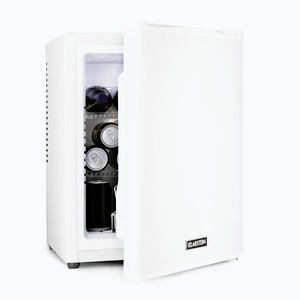 Imagine Klarstein Happy Hour 33, minibar, 33 l, 5 - 15 °C, clasa energetică G, silențios, 25 dB, lumină LED, alb