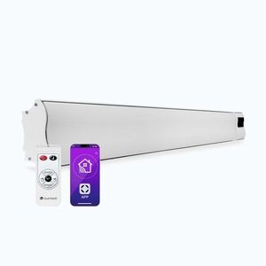 Imagine Blumfeldt Cosmic Beam Smart 30, încălzitor cu infraroșu, 3000 W, control prin aplicație, alb