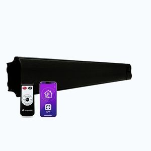 Imagine Blumfeldt Cosmic Beam Smart 30, încălzitor cu infraroșu, 3000 W, control prin aplicație, negru