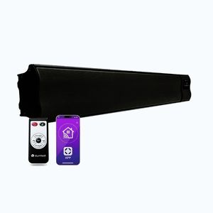 Imagine Blumfeldt Cosmic Beam Smart 24, încălzitor cu infraroșu, 2400 W, WiFi, control prin aplicație, negru