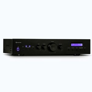 Imagine Auna AMP-CD608 DAB, amplificator stereo HiFi, 4 x 100 W, RMS, DAB + BT, intrare optică, telecomandă