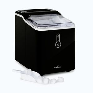 Imagine Klarstein Chillout, aparat pentru gheață, bucăți rotunde de gheață, 12 kg / 24 ore, rezervor de apă: 1, 5 l, negru