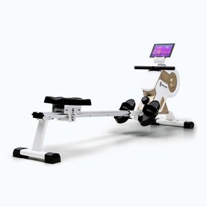 Imagine Capital Sports Stream M1, aparat de canotaj magnetic, 105 cm, ecran LC, 8 nivele, aluminiu
