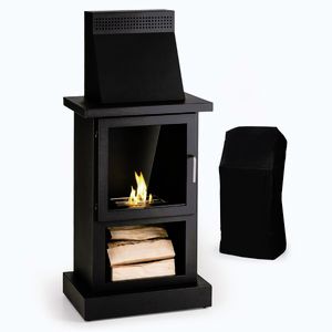 Imagine Blumfeldt Fiamme Camino, șemineu cu etanol, arzător din oțel inoxidabil, 1, 15 l, timp de ardere 4 h