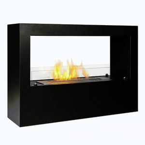 Imagine Blumfeldt Fiamme Scoppi, șemineu cu etanol, arzător din oțel inoxidabil, 3 litri, durata de ardere 5-6 ore