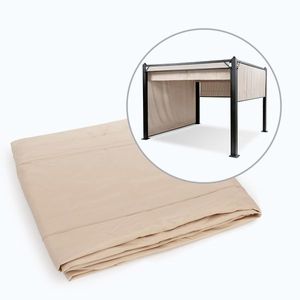 Imagine Blumfeldt Pantheon Cortina Pergola, kit pereți laterali de înlocuire: 4 pereți, 200 g/m², țesătură din poliester, 3 x 6 m