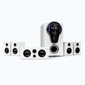 Imagine Auna Areal 525 DG, sistem home cinema 5.1, 125 W RMS, intrare optică, BT, USB, SD, AUX, telecomandă