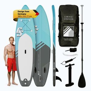 Imagine Capital Sports Lanikai Cruiser 9.8, paddleboard gonflabil, set cu placă SUP, 305 × 77 × 10