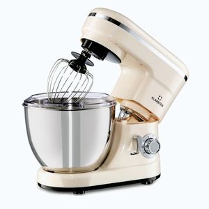 Imagine Klarstein Bella Mini Robot de mixare 1200 W 6 trepte 4 litri din oțel inoxidabil Funcție de pulsare