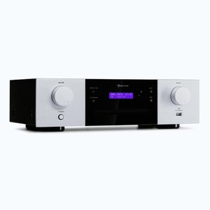 Imagine Auna CD-1000 DG, CD Player, USB, MP3, telecomandă, afișaj LED, aluminiu