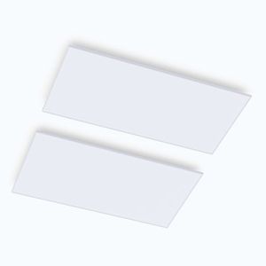 Imagine Klarstein Wondersky, Încălzitor infraroșu de tavan, set de 2 încălzitoare, 700 W 60 x 6 x 120 cm (L x Î x l), IP44