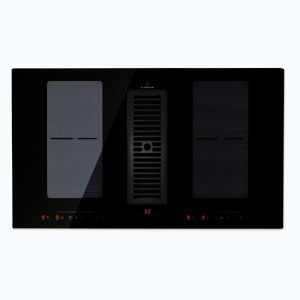 Imagine Klarstein Full House Down Air System, aragaz cu inducție + hotă, 481 m³/h, clasa de eficiență energetică A+