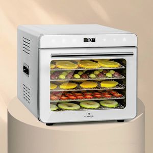Imagine Klarstein Shaftesbury, uscător de alimente automat, 700 W, funcție cu cronometru, 35-85°C, ecran tactil digital