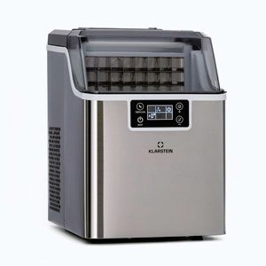 Imagine Klarstein Chios, aparat de făcut cuburi de gheață, 20 kg/24 h, Auto-Clean, rezervor de apă de 3, 2 litri