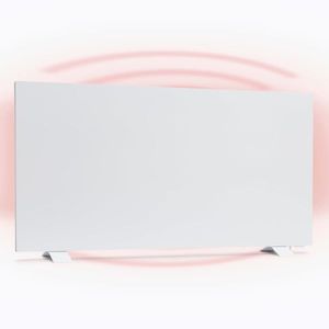 Imagine Klarstein Taal Smart, încălzitor hibrid cu infraroșu, 105 x 56 cm, 750 W, cronometru săptămânal, IP24