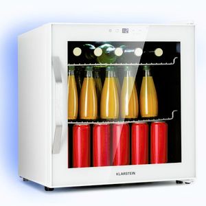 Imagine Klarstein Coachella 50 Smart, frigider, 50 l, functie WiFi, retroiluminare, inox.