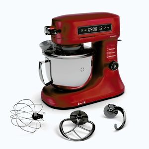 Imagine Klarstein Robot de bucătărie Chiara, 1600 W, 12 setări, Bol din oțel inoxidabil, Afișaj LCD, Accesorii incluse