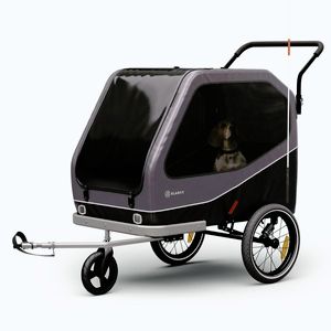 Imagine KLARFIT Goldie Home, remorcă de biciclete, 324 l, max. material rezistent la intemperii