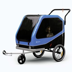 Imagine KLARFIT Goldie Home, remorcă de biciclete, 324 l, max. material rezistent la intemperii