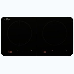 Imagine Klarstein Plită dublă cu inducție Cookio 3500W cu temporizator din sticlă ceramică