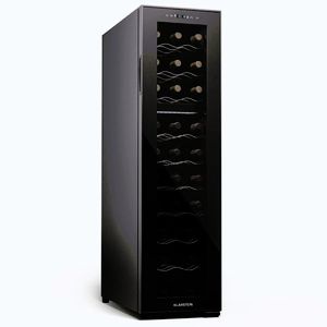 Imagine Klarstein Shiraz 27 Duo, frigider pentru vin, 2 zone, 83 l / 27 sticle, 5-18 / 5-18 °C, control tactil