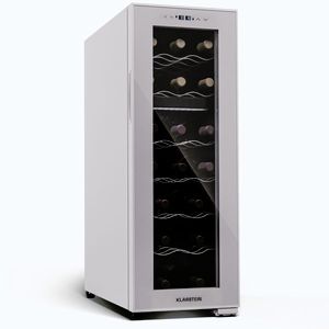 Imagine Klarstein Shiraz 18 Duo, frigider pentru vin, 2 zone, 58 l / 18 sticle, 5-18 / 5-18 °C, control tactil