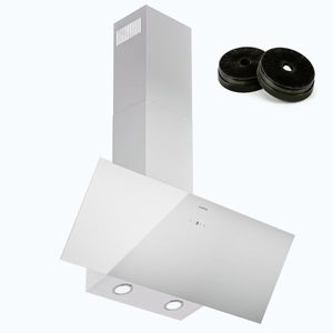 Imagine Klarstein Laurel 90 Hotă de 90 cm Aer evacuat: 247 m³/h LED Touch