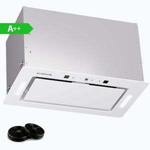 Imagine Klarstein Hektor Eco, hotă, 52 cm, 446 m³/h, control tactil, sticlă