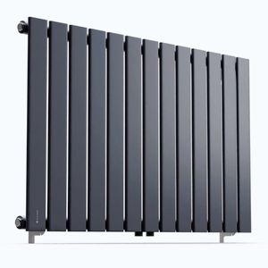 Imagine Blumfeldt Ontario, radiator, 100 x 60, conexiune laterală și centrală de 1/2 inch, montare pe perete, 681 W