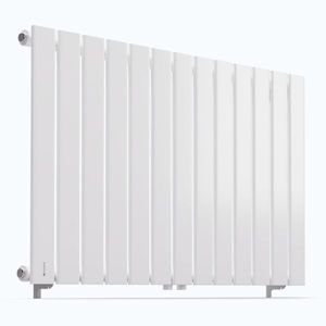 Imagine Blumfeldt Ontario, radiator, 100 x 60, conexiune laterală și centrală de 1/2 inch, montare pe perete, 681 W