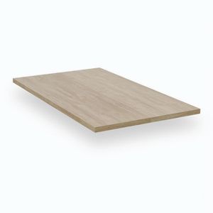 Imagine Blumfeldt Placă de masă Bearsdon 160 x 90 cm pentru bucătărie și dining, Lemn stratificat robust
