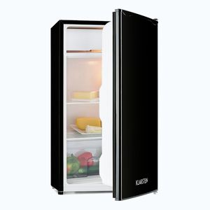 Imagine Klarstein Alleinversorger, negru, frigider, 91 l, clasa F, 2 etaje pentru congelator