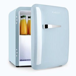 Imagine Klarstein Audrey, mini-frigider, energie. clasa E, compartiment de congelare, LED