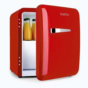 Imagine Klarstein Audrey, mini-frigider, energie. clasa E, compartiment de congelare, LED