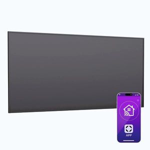 Imagine Klarstein Wonderwall Smart Încălzitor cu infraroșu, 60x120cm, Aplicație, 720 W, Cronometru săptămânal, IP24