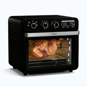 Imagine Klarstein Friteuza cu aer cald Air Glaze, 2000 W, 34 litri, fereastră panoramică, incl. set de accesorii