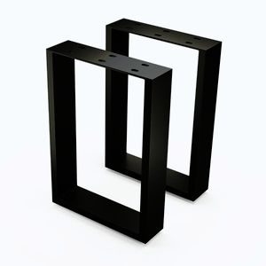 Imagine Blumfeldt UrbanFodge X picioare de masă, design modern, pentru proiecte DIY, capacitate de încărcare 200 kg