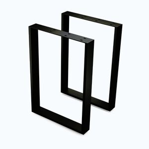 Imagine Blumfeldt UrbanFodge U picioare de masă, design modern, pentru proiecte DIY, capacitate de încărcare 200 kg