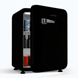 Imagine Klarstein Mini frigider Audrey Evo, 68 l, design retro, silențios, compact, 3 culori