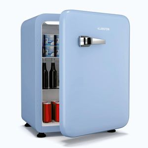 Imagine Klarstein Mini frigider Audrey Evo, 68 l, design retro, silențios, compact, 3 culori